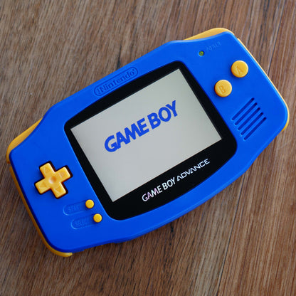 Gameboy Advance with IPS Screen, Amp Mod and USBC Battery