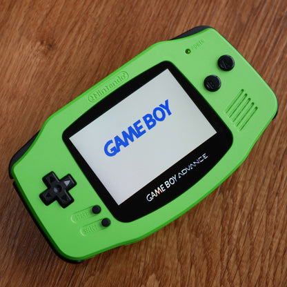 Gameboy Advance with IPS Screen, Amp Mod and USBC Battery