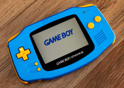 Gameboy Advance with IPS Screen, Amp Mod and USBC Battery